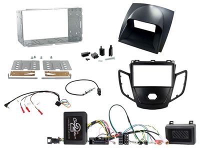 Installationskit Ford Fiesta 10-12, Svart, Grå