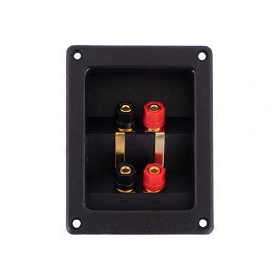 Auto-Connect Højttalerterminal, dobbelt