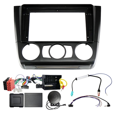 Auto-Connect installationskit til 9-tommers bilstereo, BMW 1-serie 2007-2014, manuel AC