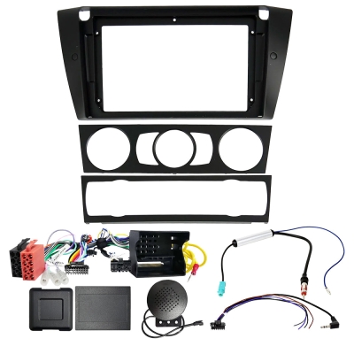 Auto-Connect installationskit til 9-tommers bilstereo, BMW 3-serie E90/E91/E92/E93 2005-2013