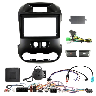 Auto-Connect installationskit til 9-tommers bilstereo, Ford Ranger 2012-2016