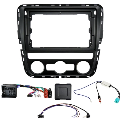 Auto-Connect installationskit til 9-tommers bilstereo, Volkswagen Passat B7 2011-2015, automatisk AC