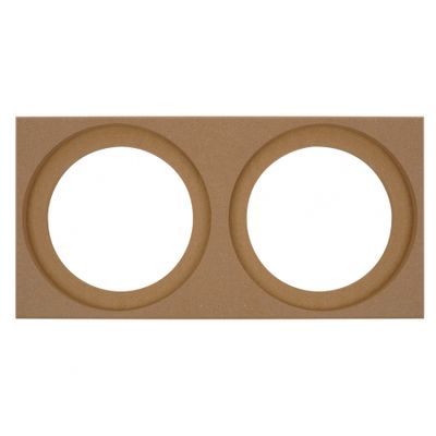 MDF-monteringsplade, 2x8 tommer