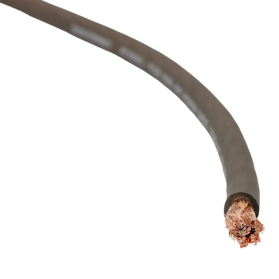 Auto-Connect sort strømkabel OFC 10.2mm², metervare