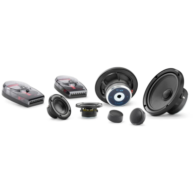 JL Audio C6-653, 6,5 tommer 3-vejs komponentsæt