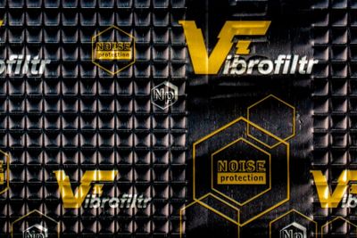 2 mm Vibrofiltr 50x70cm dämpmatta, 20 ark