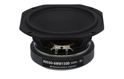SB Audience Rosso-6MW150D, 6-tommers bas/mellemtone