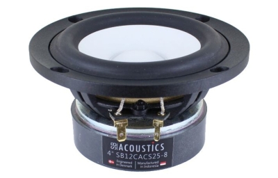 SB Acoustics SB12CACS25-8, 4 tommers bas/mellemtone