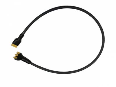 Förlängningskabel tre lampor, 70cm XT60-XT30x3