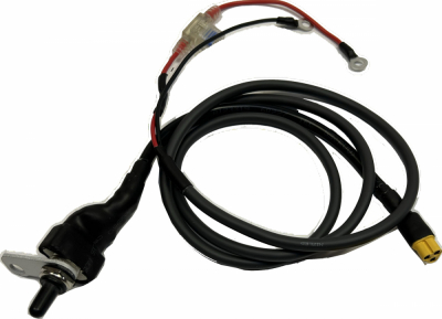 Komplett hoj strömkabelsats on/off/depå till R40DRL lampan