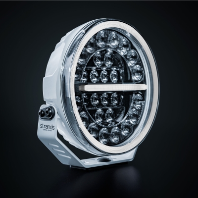 Strands Firefly Pro Ekstra lys 9” Hvid