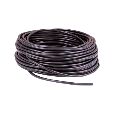 Strands RKKB 2x1,5 kabel, sort 50 m