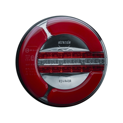 Strands Baglygten LED 3 Kamre 12-24V,142Mm Diameter Pos/Back/Dimm