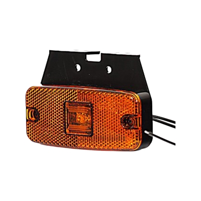 Strands Sidomark. LED 111X50Mm Orange 12-24V,12-24V E-Mærket