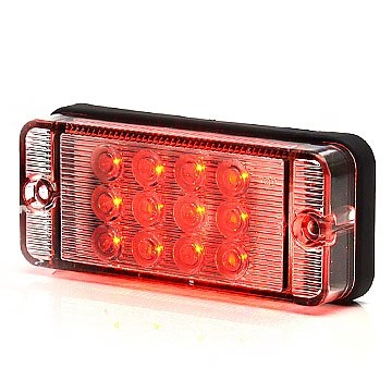 Strands Dimljus 12-24V Klar Glas.,E-mærket.