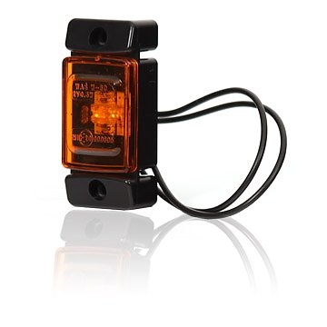 Strands Sidomarkering LED Orange,12-24V E-Mærket