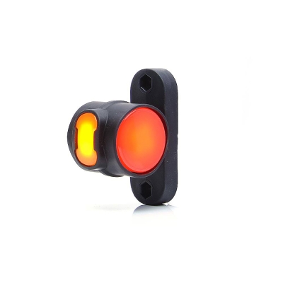 Strands Gummiarm Rak, Hvid, Orange & Rød