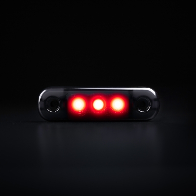 Strands Dark Knight Super Dark Slim Rødt Positionslys