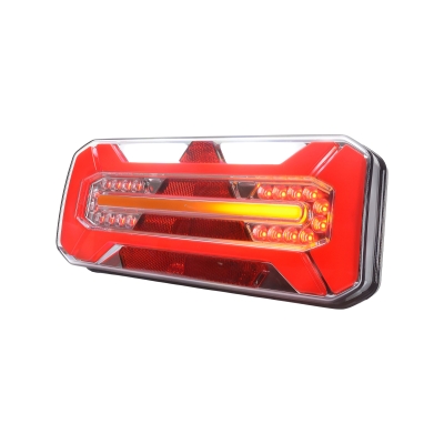 Strands Baglys 5 Funk. LED - Venstre,12-24V Dc, Dynamisk Blink., IP66/68