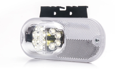 Strands Positionslys Hvid 12-24V DC