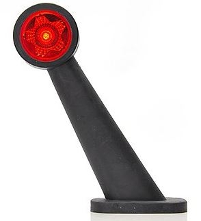 Strands Gummiarm (Hvid & Rød) 12-24V, Højre