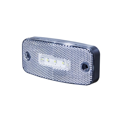 Strands Pos.Lys LED Hvid 5LED, E-mærket, 12-24V