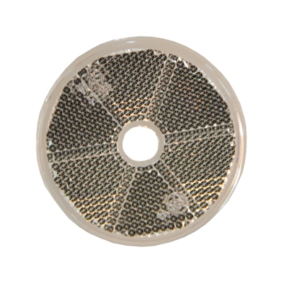 Strands Hvid Refleks Rund