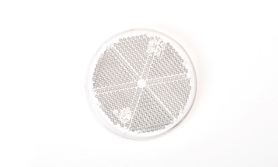 Strands Hvid Refleks Rund