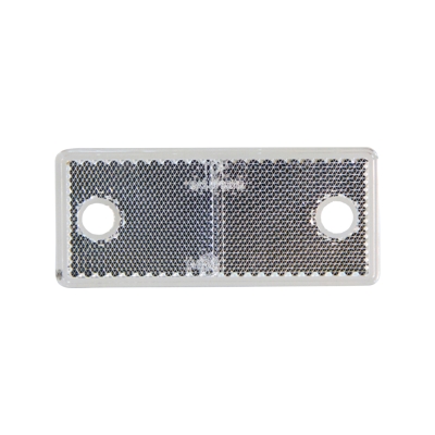 Strands Hvid Refleks Rektangulær