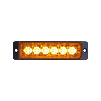 Strands Riktet Blinklys Orange 6 LED