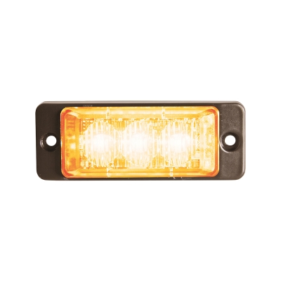 Strands Slim Riktet Blinklys Orange 3 LED, Adr-Godkendt