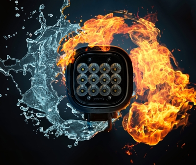 Strands præsident Arbejdslampe 2.0 25W Rød