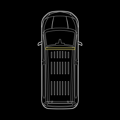 Strands frontmonterede cruise light, Mercedes Vito 2014-