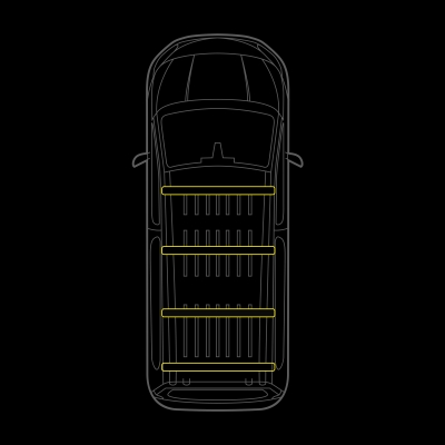 Strands Cruise Light C-Rack, Mercedes Vito 2014-