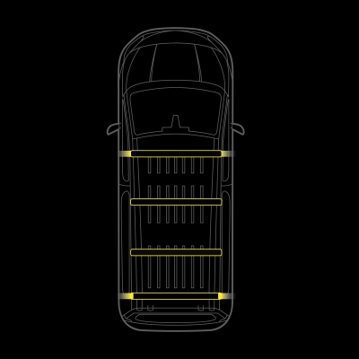 Strands Cruise Light C-Rack, Mercedes Vito 2014-
