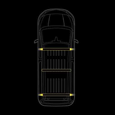 Strands Cruise Light C-Rack, Nissan NV300 2014-