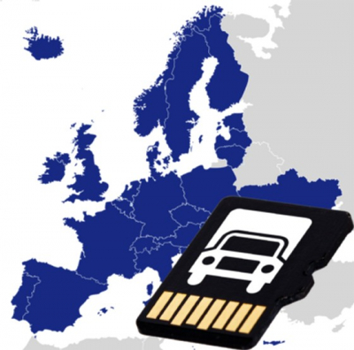Blaupunkt 1 års GPS-opdatering for 370, 530, 570 og 690, lastbil/autocamper Europa