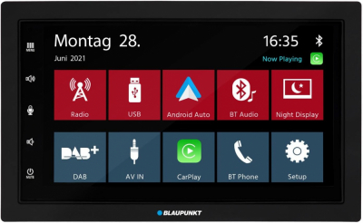 Blaupunkt Oslo 600 DAB, bilstereo med trådløs CarPlay/Android Auto