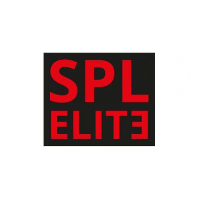 Bass Habit SPL ELITE-klistermærke 7x6cm, sort