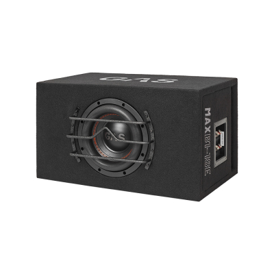 GAS MAX B1-18E, rigtig tung 1x8 tommer basboks