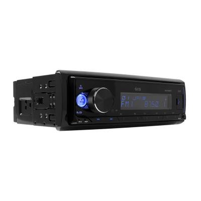 GAS MAX M140-BTX bilstereo med Bluetooth, 32-bit DSP og 3 par (4V) lavniveau