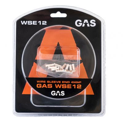 GAS 10-pak ende-/kabelhylser, 4mm²-kabel
