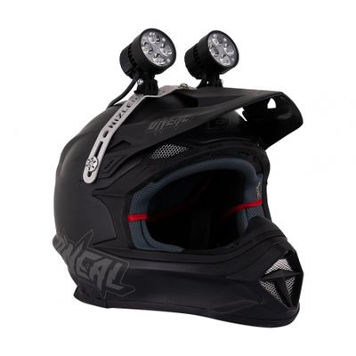 Nizled hjälmkit med 2 lampor