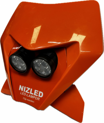 Lampkåpa med 1-2 R40DRL-lampor, KTM 2017-2023