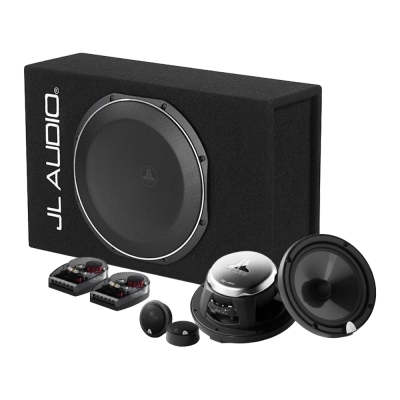 JL Audio ACS112LG-TW1 med C3-650 kitsystem, komplet pakke