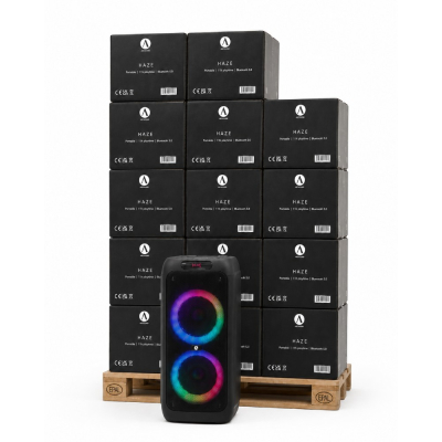 Hel palle med Arcsound HAZE (gen. 2) - Storpak 15 stk