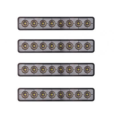 4-pak NIZLED B48RF, vinklet 24,2 cm bag-/arbejdslys, 48W, arbejdslyspakke