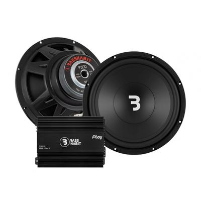 2-pak Bass Habit P300 & Play Power 600.1 G2, baspakke