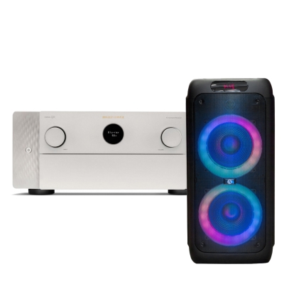 Marantz Cinema 40 i sølv med Arcsound HAZE
