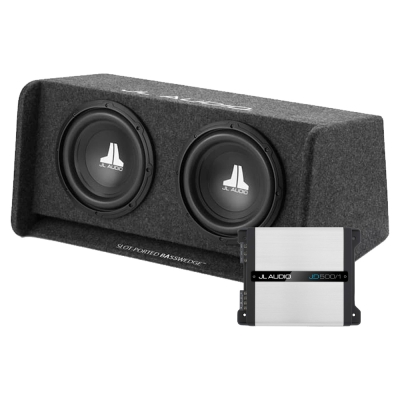 JL Audio CP210-W0v3 med JD500/1, baspakke